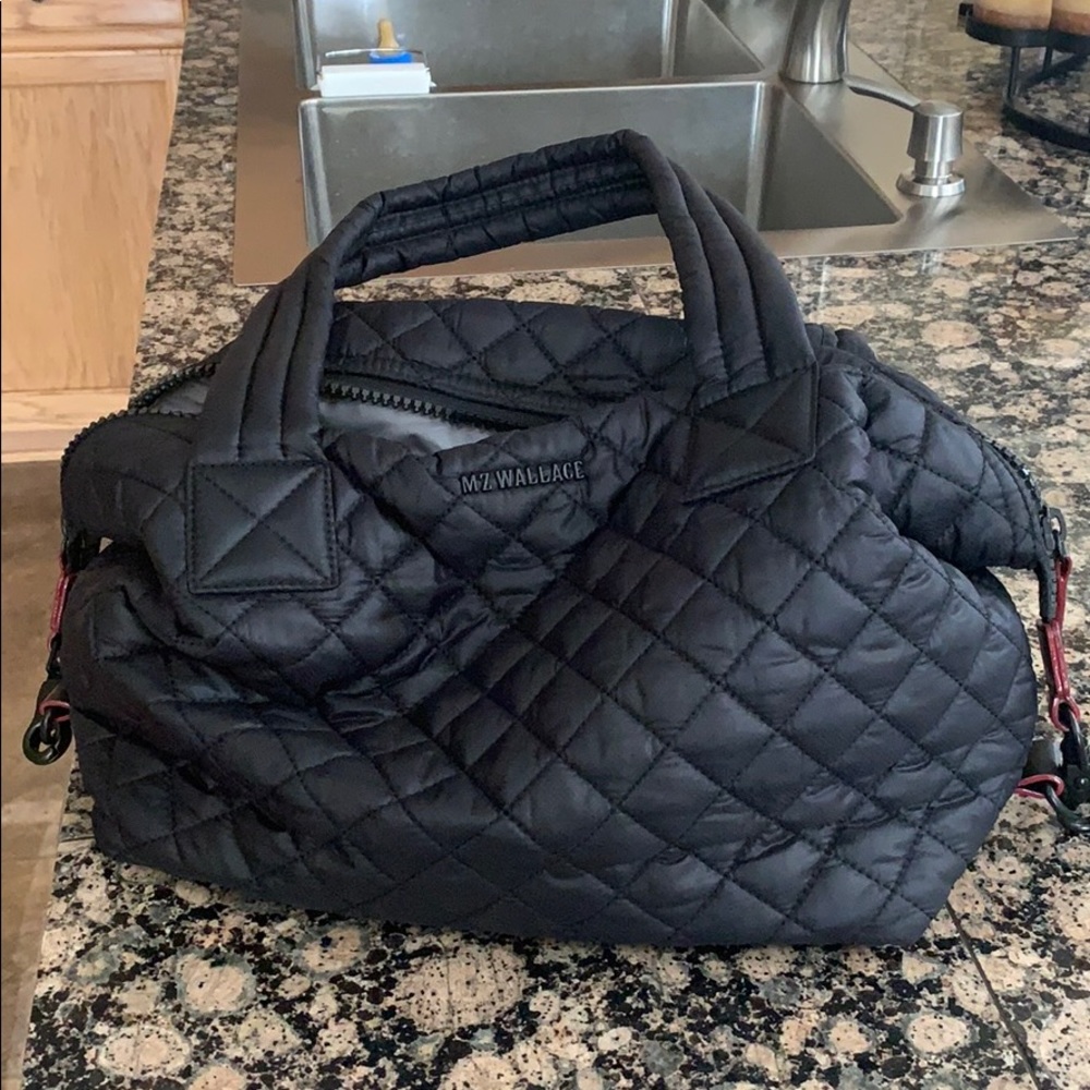Mz Wallace Medium Black Sutton bag